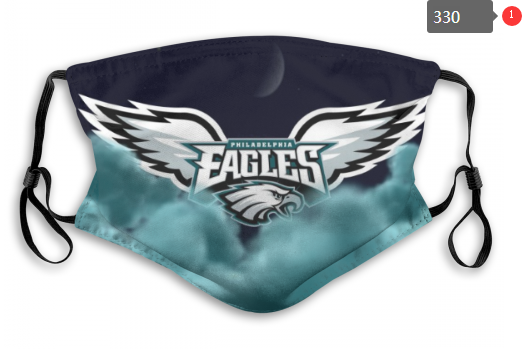NFL Philadelphia Eagles #4 Dust mask with filter->nfl dust mask->Sports Accessory